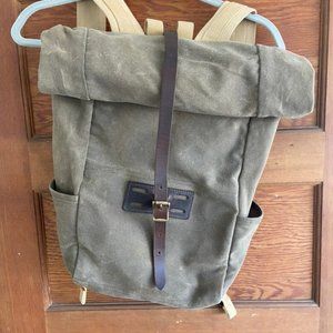 Archival Roll Top backpack